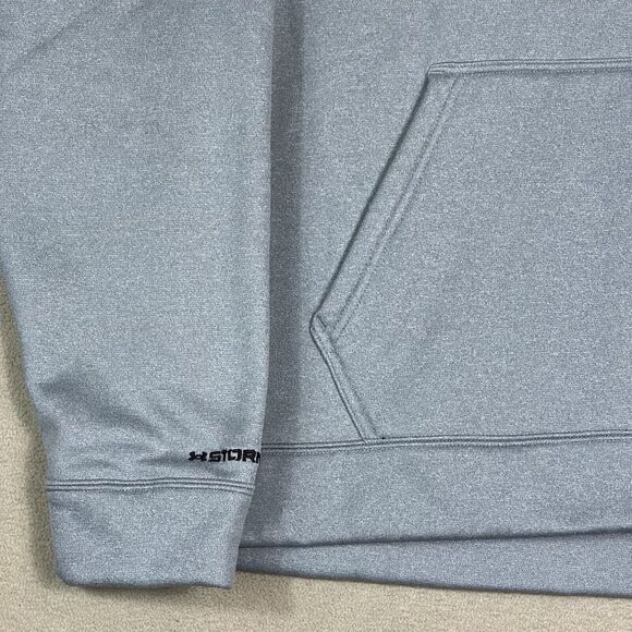 Under Armor Hoodie Mens Large Gray Storm Wounded Warrior Project Sherpa Lined - Picture 8 of 11